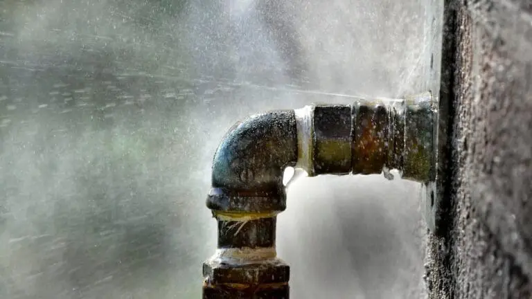 Burst pipe