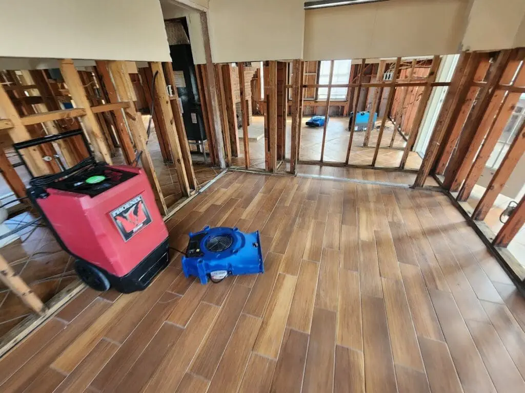 Hardwood Floor Water Damage
