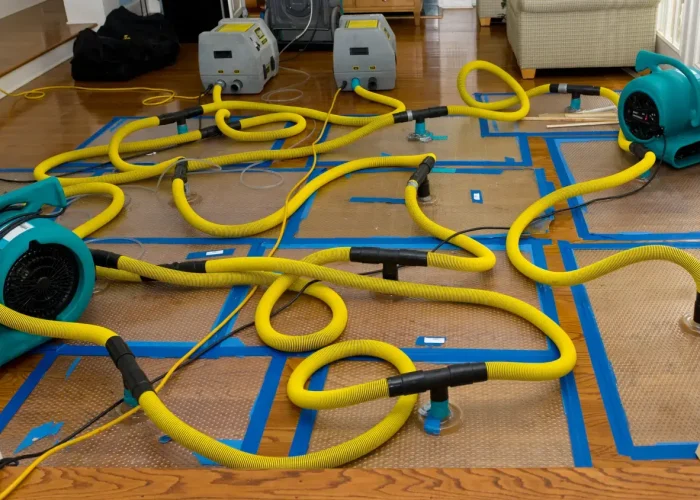 residential water damage cleaning